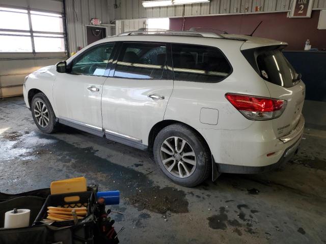 5N1AR2MM3DC649326 - 2013 NISSAN PATHFINDER S WHITE photo 2