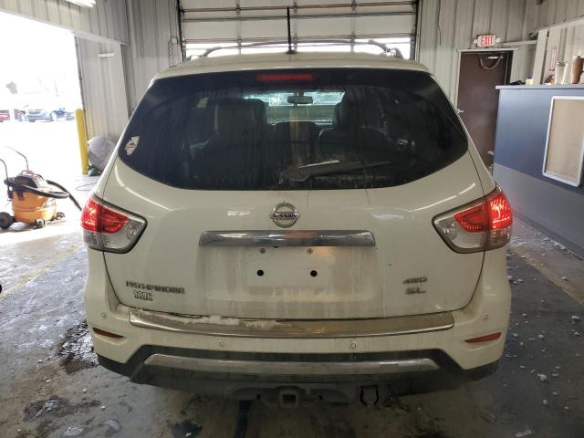 5N1AR2MM3DC649326 - 2013 NISSAN PATHFINDER S WHITE photo 6