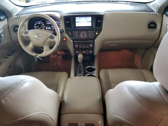 5N1AR2MM3DC649326 - 2013 NISSAN PATHFINDER S WHITE photo 8