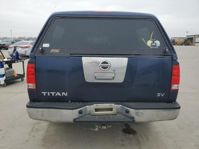 1N6AA0EKXCN329367 - 2012 NISSAN TITAN S BLUE photo 6