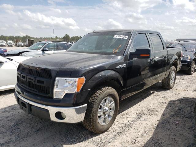 1FTFW1CF8CFB41933 - 2012 FORD F150 SUPERCREW BLACK photo 1