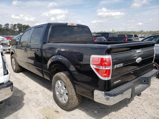 1FTFW1CF8CFB41933 - 2012 FORD F150 SUPERCREW BLACK photo 2