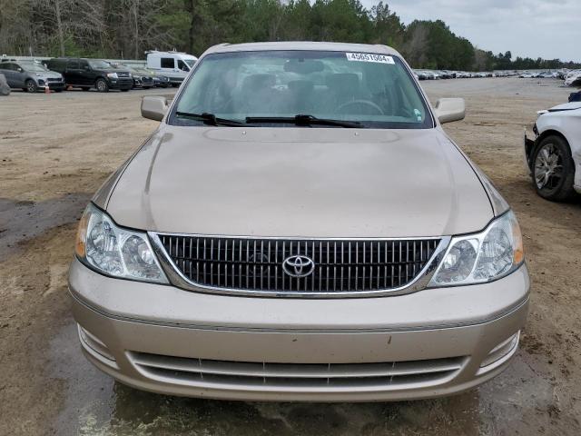 4T1BF28BX2U220150 - 2002 TOYOTA AVALON XL TAN photo 5