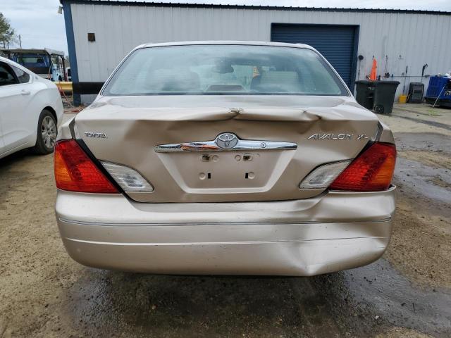 4T1BF28BX2U220150 - 2002 TOYOTA AVALON XL TAN photo 6