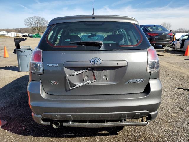 2T1KR30E76C576548 - 2006 TOYOTA COROLLA MA XR GRAY photo 6