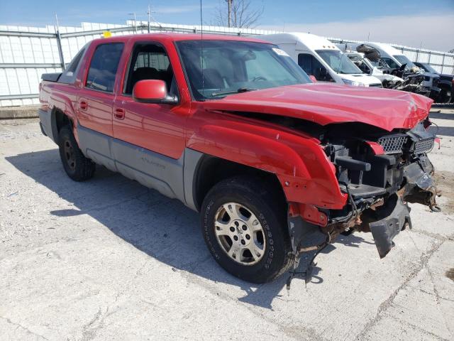 3GNEC13T32G145662 - 2002 CHEVROLET AVALANCHE C1500 RED photo 4