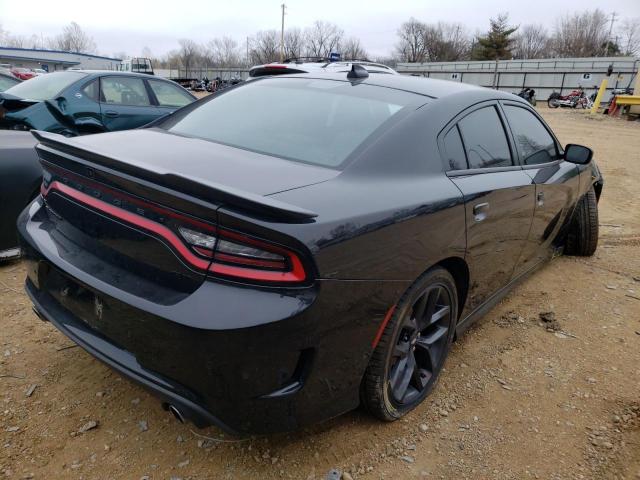 2C3CDXHG6MH644541 - 2021 DODGE CHARGER GT BLACK photo 3