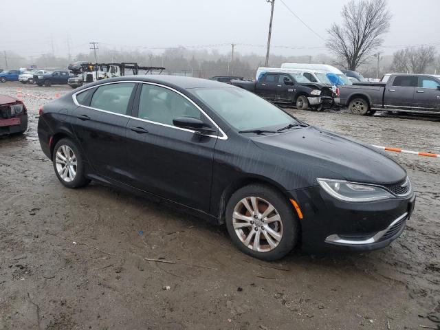 1C3CCCAB5FN579640 - 2015 CHRYSLER 200 LIMITED BLACK photo 4