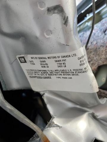 2G2WP522551226052 - 2005 PONTIAC GRAND PRIX 银色 照片 12