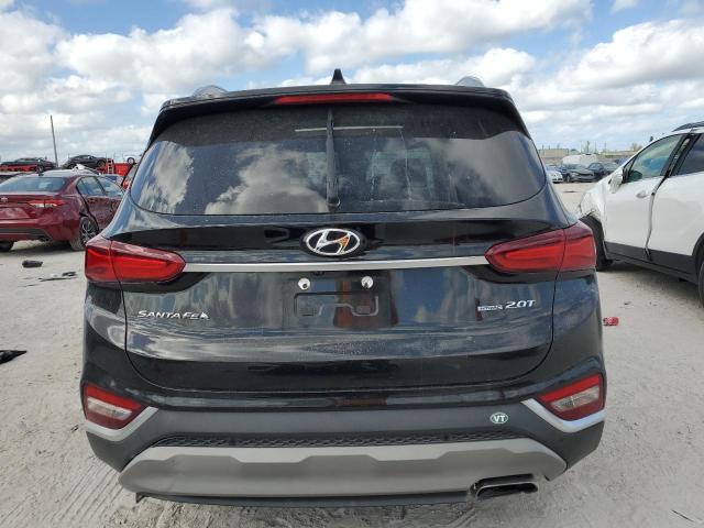 5NMS3CAA0LH164216 - 2020 HYUNDAI SANTA FE SEL BLACK photo 6