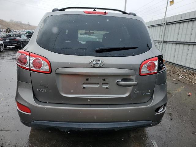 5XYZGDAB6BG030448 - 2011 HYUNDAI SANTA FE GLS GRAY photo 6