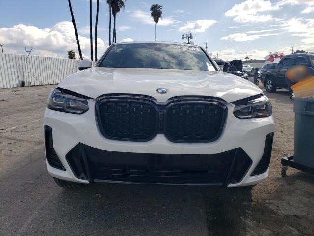 5UX33DT09R9T66229 - 2024 BMW X4 XDRIVE30I WHITE photo 5