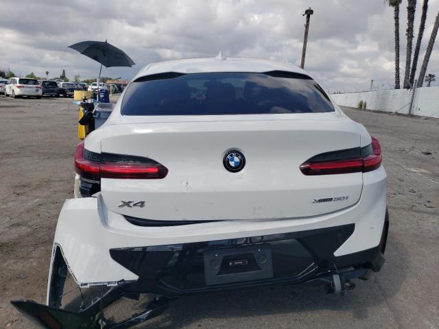 5UX33DT09R9T66229 - 2024 BMW X4 XDRIVE30I WHITE photo 6