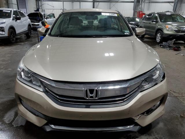 1HGCR2F3XGA218890 - 2016 HONDA ACCORD LX GOLD photo 5