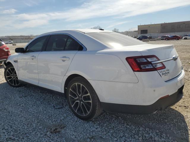 1FAHP2E82HG144537 - 2017 FORD TAURUS SEL WHITE photo 2