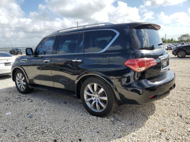 JN8AZ2NE3B9005643 - 2011 INFINITI QX56 BLACK photo 2