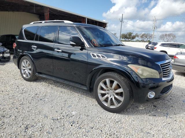 JN8AZ2NE3B9005643 - 2011 INFINITI QX56 BLACK photo 4