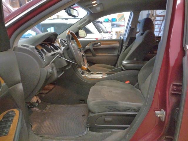 5GAEV13748J101569 - 2008 BUICK ENCLAVE CX RED photo 7