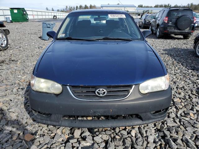 2T1BR12E62C535534 - 2002 TOYOTA COROLLA CE BLUE photo 5