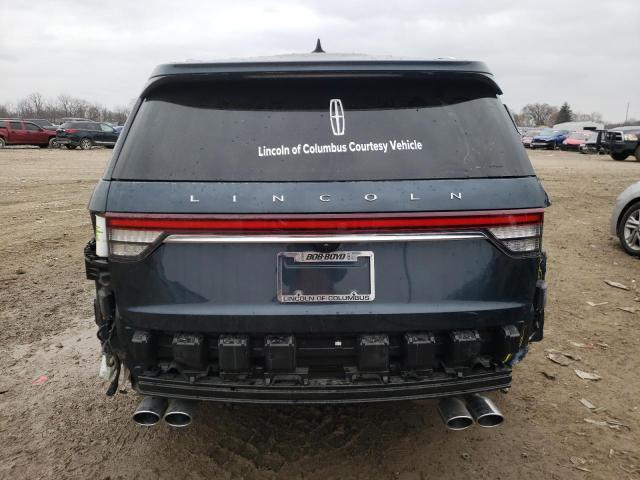 5LM5J7XC2NGL19760 - 2022 LINCOLN AVIATOR RESERVE BLUE photo 6