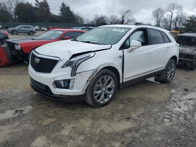 1GYKNGRS1MZ196078 - 2021 CADILLAC XT5 SPORT WHITE photo 1