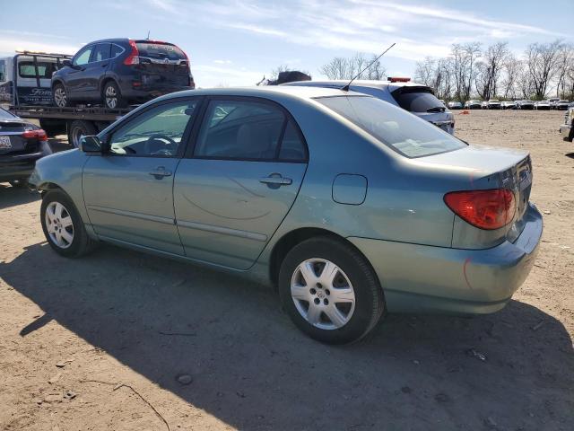 2T1BR32E25C386586 - 2005 TOYOTA COROLLA CE GREEN photo 2