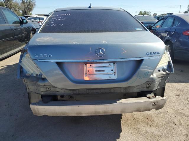 WDDNG86X18A172828 - 2008 MERCEDES-BENZ S 550 4MATIC GRAY photo 6