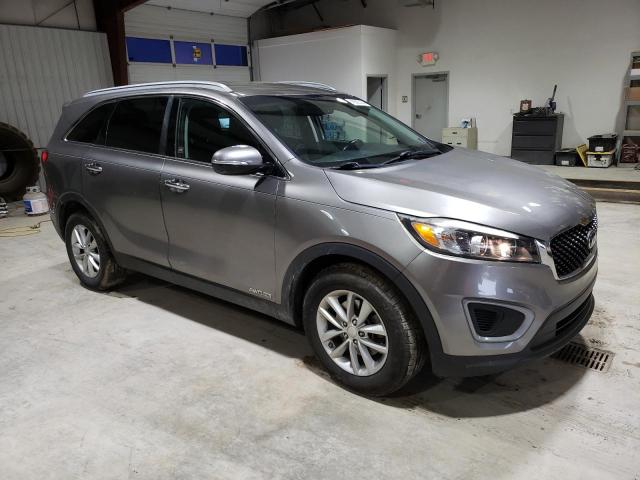 5XYPGDA54GG129603 - 2016 KIA SORENTO LX GRAY photo 4