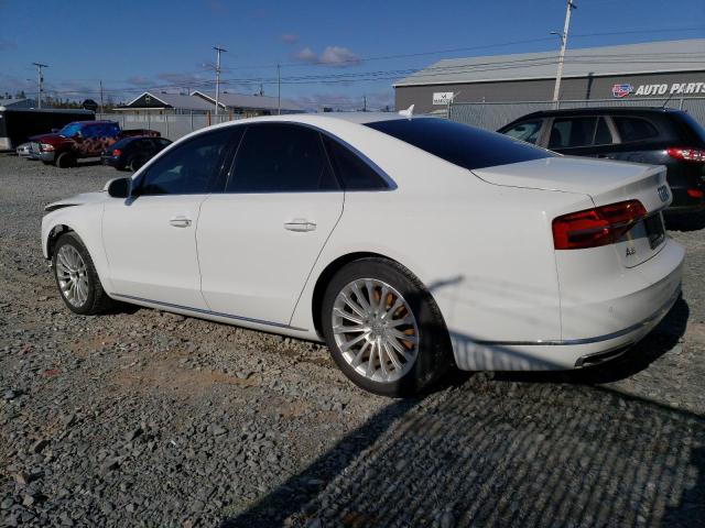 WAUJ4AFD1HN009455 - 2017 AUDI A8 QUATTRO WHITE photo 2