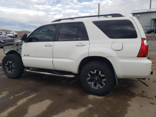 JTEBU14R780130442 - 2008 TOYOTA 4RUNNER SR5 WHITE photo 2