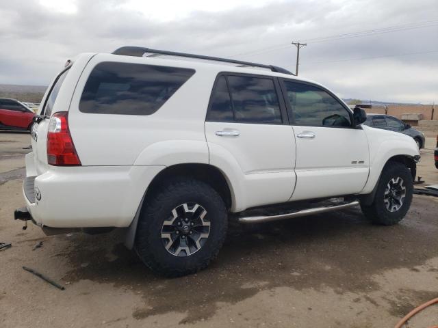 JTEBU14R780130442 - 2008 TOYOTA 4RUNNER SR5 WHITE photo 3