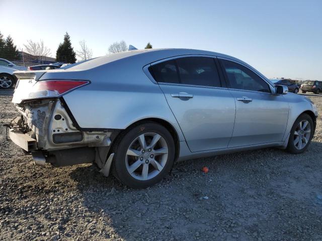 19UUA8F57CA024022 - 2012 ACURA TL SILVER photo 3