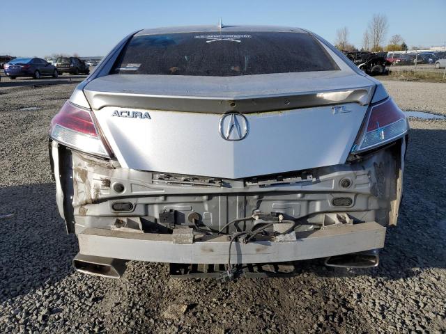 19UUA8F57CA024022 - 2012 ACURA TL SILVER photo 6