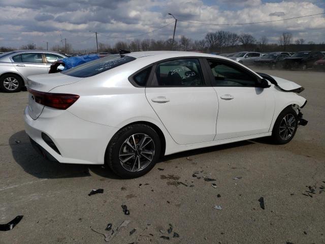 3KPF24AD3PE685836 - 2023 KIA FORTE LX WHITE photo 3