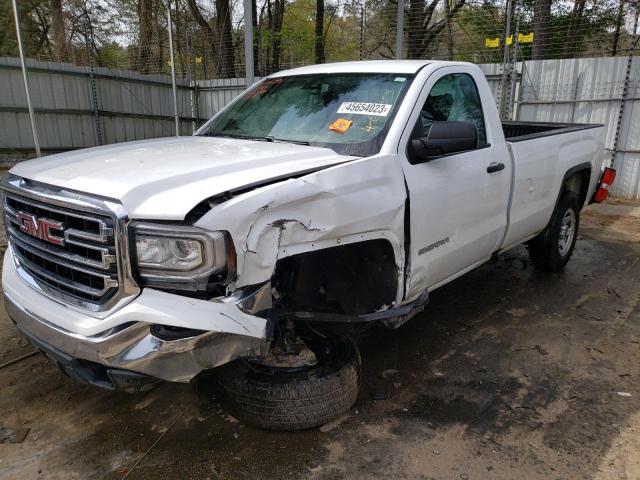 1GTN1LEC0JZ904175 - 2018 GMC SIERRA C1500 WHITE photo 1