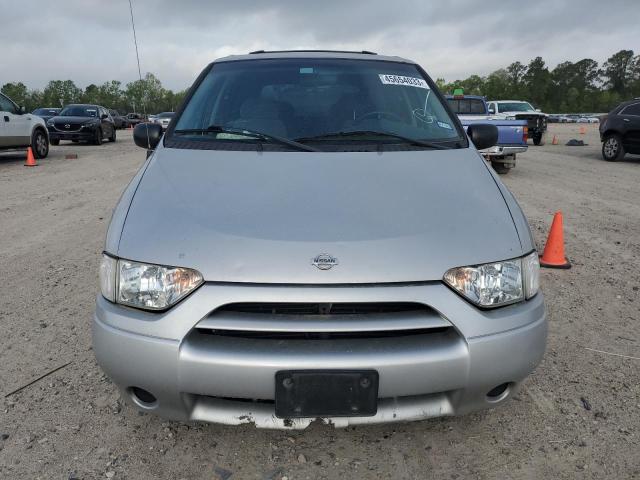 4N2ZN15T52D813277 - 2002 NISSAN QUEST GXE SILVER photo 5