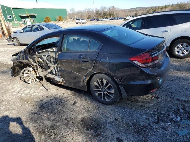 19XFB2F97DE245252 - 2013 HONDA CIVIC EXL 黑色 照片 2