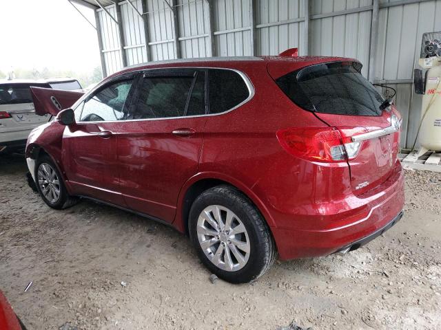 LRBFXBSA4HD008211 - 2017 BUICK ENVISION ESSENCE Կարմիր լուսանկար 2