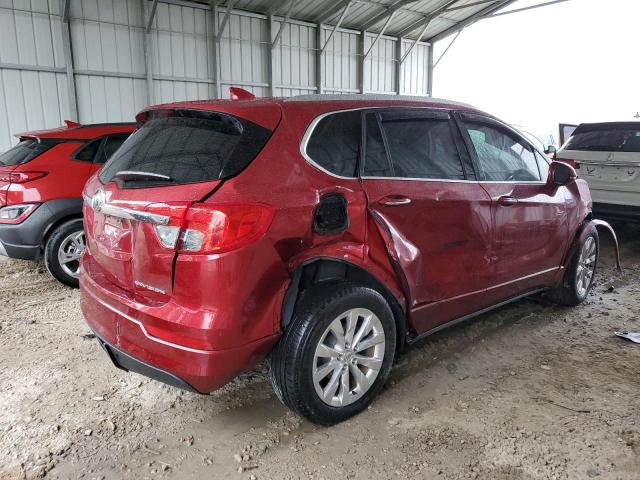 LRBFXBSA4HD008211 - 2017 BUICK ENVISION ESSENCE Կարմիր լուսանկար 3