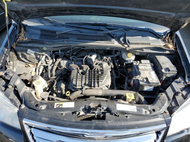 2C4RC1BG6DR631930 - 2013 CHRYSLER TOWN & COU TOURING შავი ფოტო 12