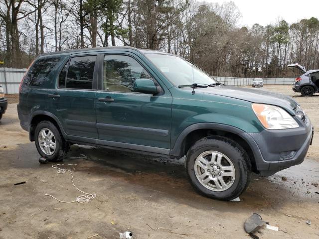 JHLRD78883C043201 - 2003 HONDA CR-V EX GREEN photo 4