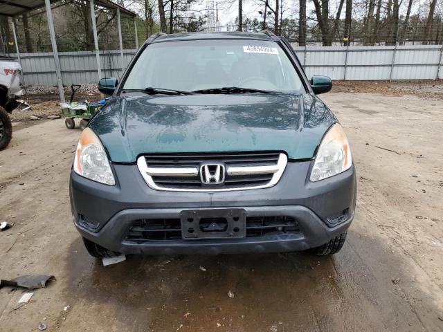 JHLRD78883C043201 - 2003 HONDA CR-V EX GREEN photo 5