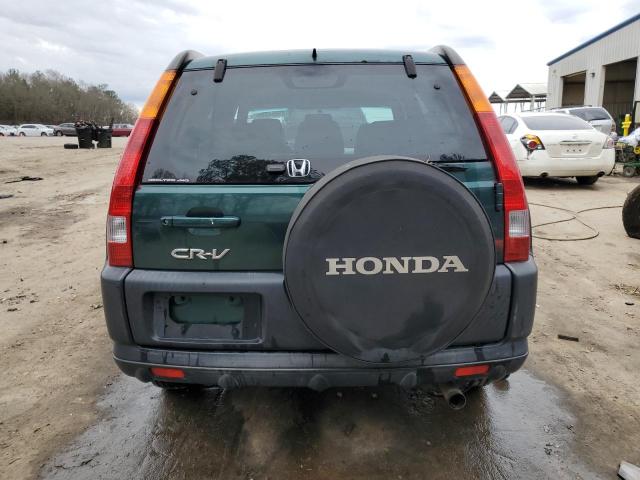 JHLRD78883C043201 - 2003 HONDA CR-V EX GREEN photo 6