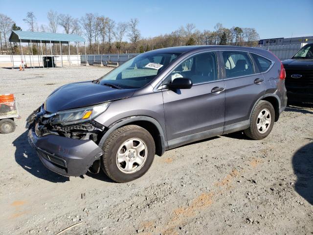 2HKRM3H37FH536418 - 2015 HONDA CR-V LX GRAY photo 1