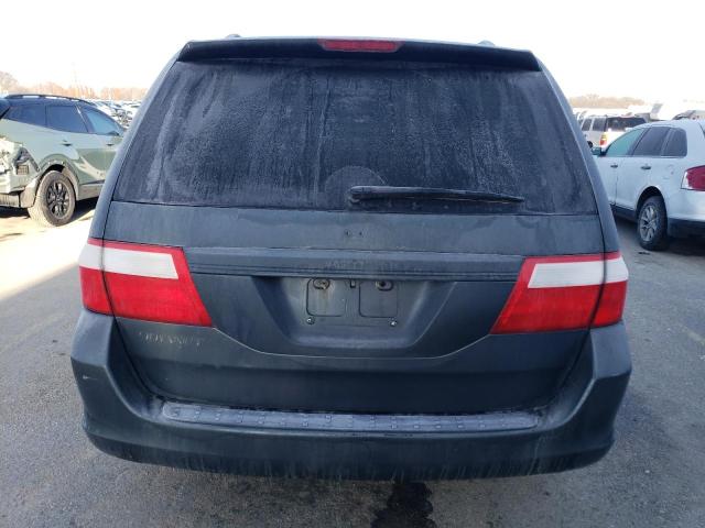 5FNRL38716B460537 - 2006 HONDA ODYSSEY EXL CHARCOAL photo 6