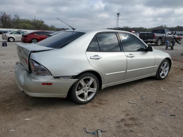 JTHBD192740085902 - 2004 LEXUS IS300 300 SILVER photo 3