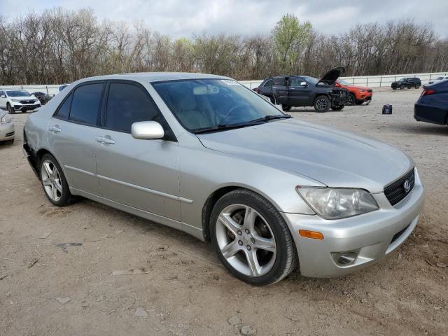 JTHBD192740085902 - 2004 LEXUS IS300 300 SILVER photo 4