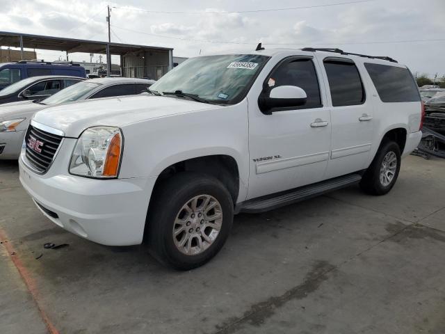 1GKS1KE01ER194975 - 2014 GMC YUKON XL C1500 SLT WHITE photo 1