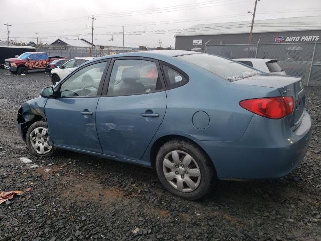 KMHDU45D29U573282 - 2009 HYUNDAI ELANTRA GLS BLUE photo 2