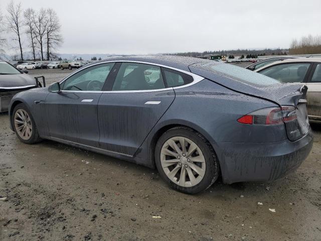 5YJSA1E24HF223323 - 2017 TESLA MODEL S GRAY photo 2